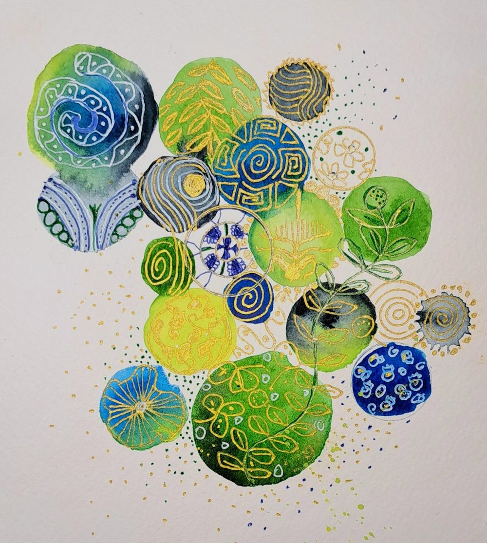 Fineliner Patterns - image 1 - student project
