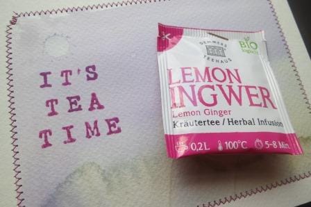 It´s Tea-Time! - Invitation Card - image 1 - student project