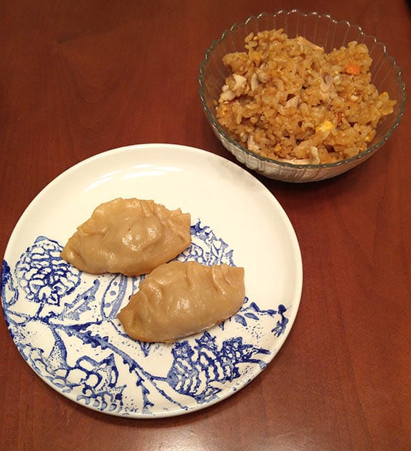 Snowy Day Potstickers - image 3 - student project