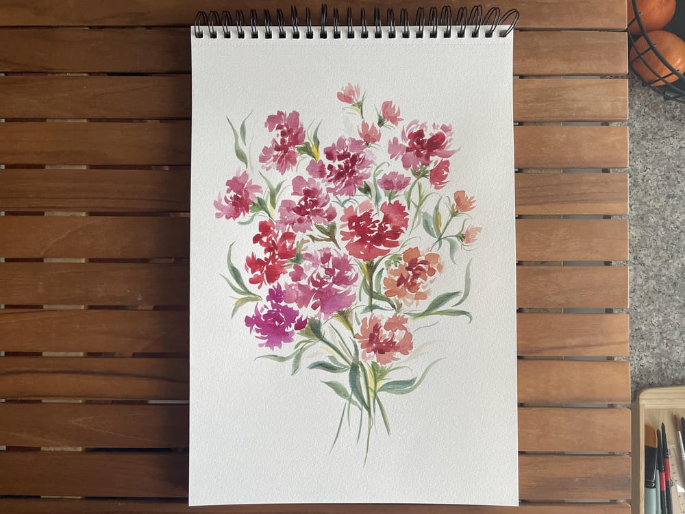 Carnations - image 2 - student project