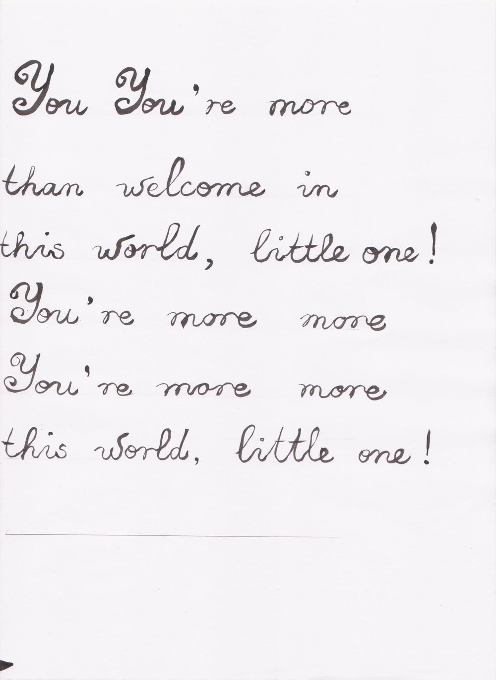 You are more than welcome in this world - image 3 - student project