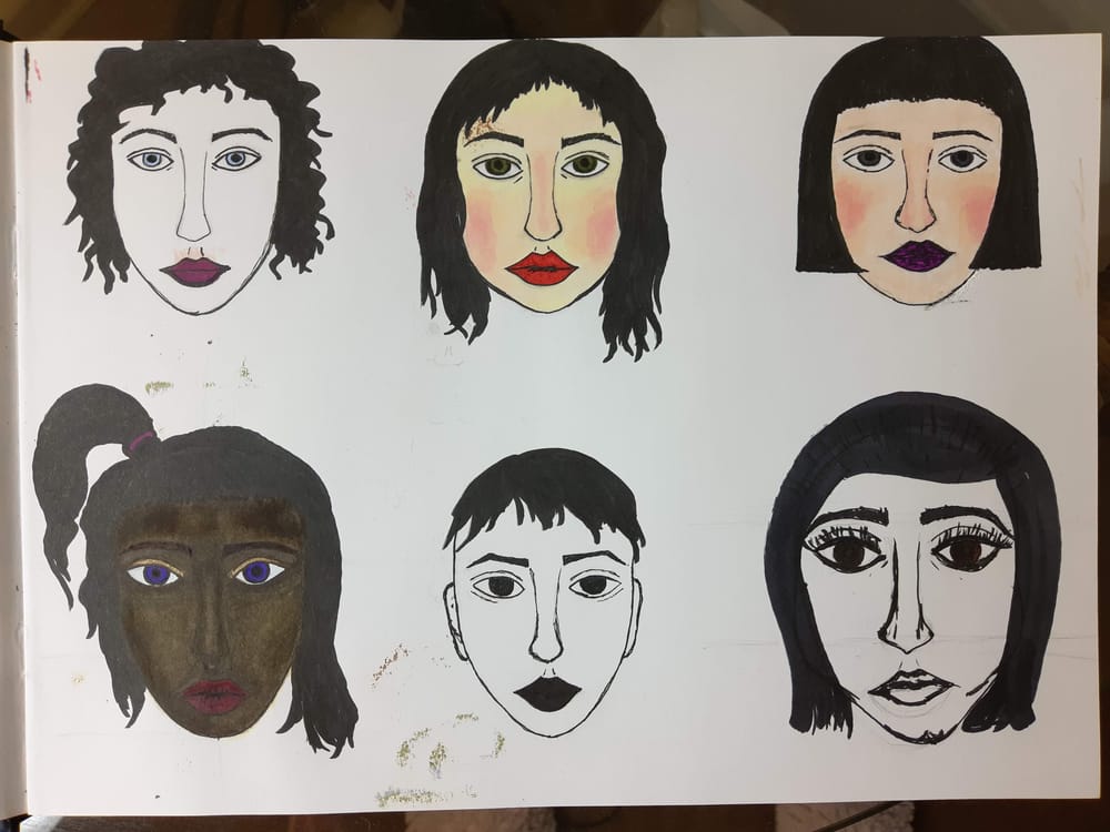 Constructing Faces - image 1 - student project