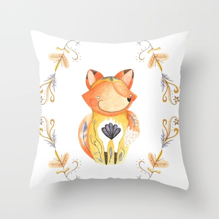 watercolor fox - image 6 - student project