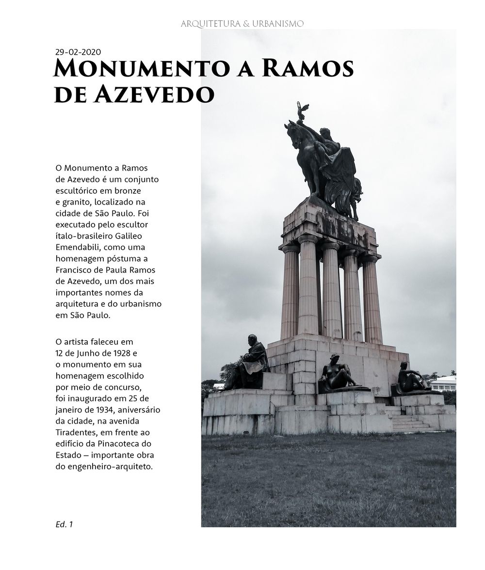 Revista Arquitetura & Urbanismo - image 1 - student project