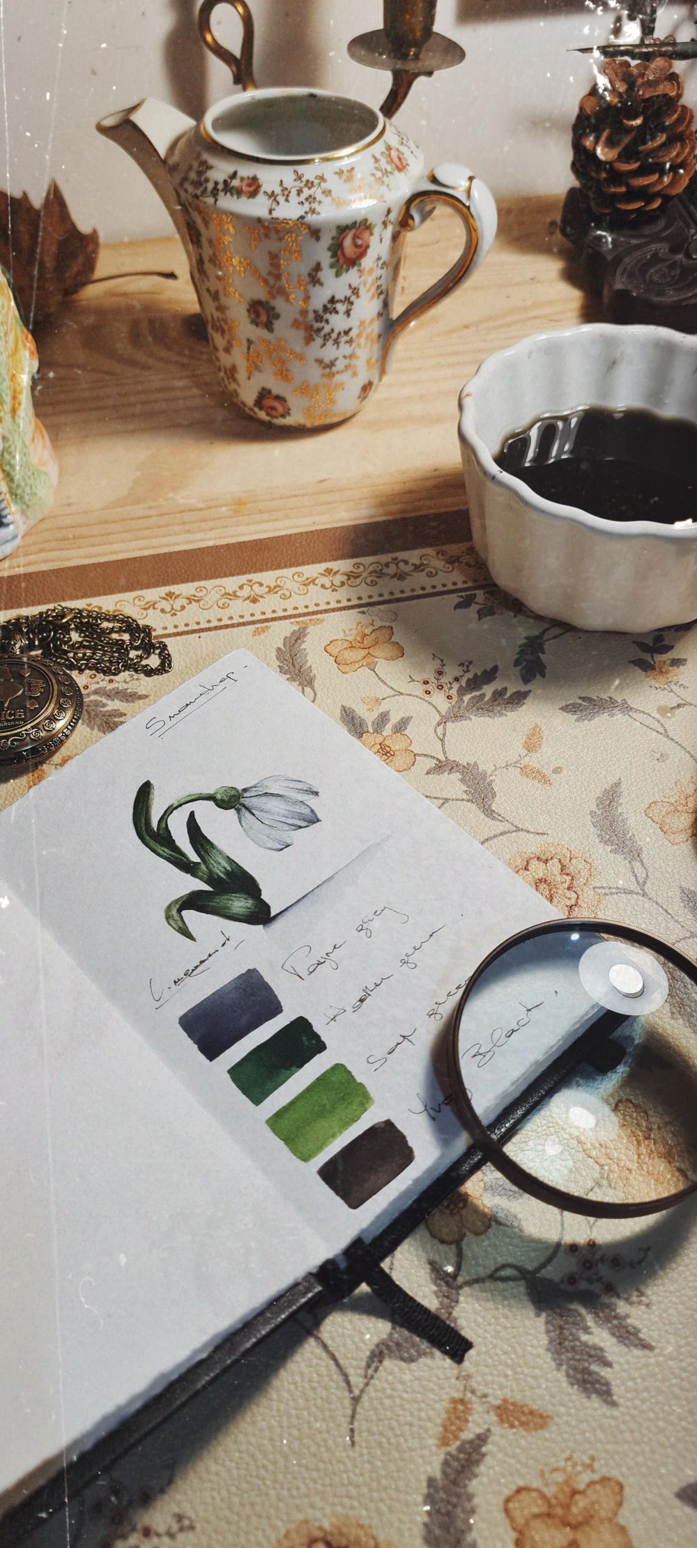 New class : Fleur Perce-Neige réaliste | Realistic Snowdrop - image 2 - student project