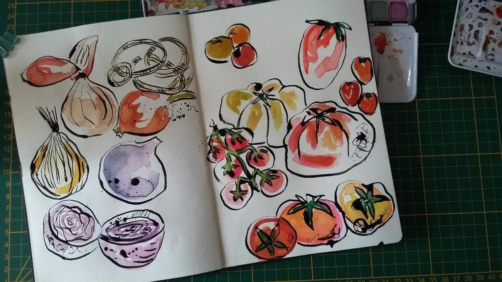 Sketchbook Practice : Create Freely with Ink and Watercolor - image 3 - student project