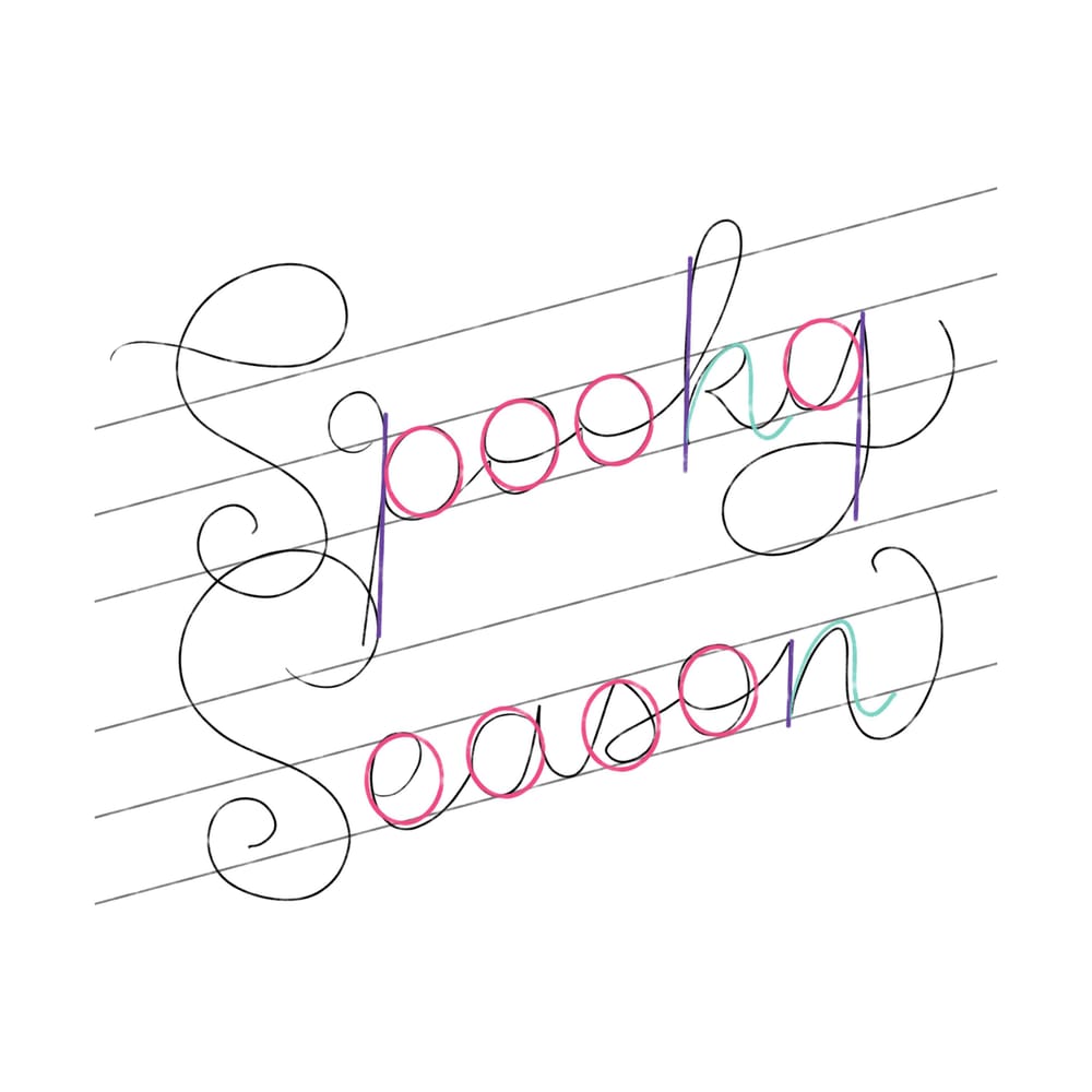 Spooky Season in Silky Script - image 1 - student project