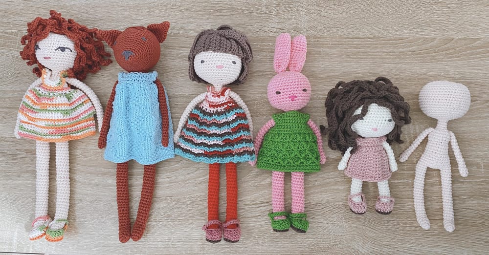 Basic Amigurumi Doll’s Body (from olgamigurumi) - image 1 - student project