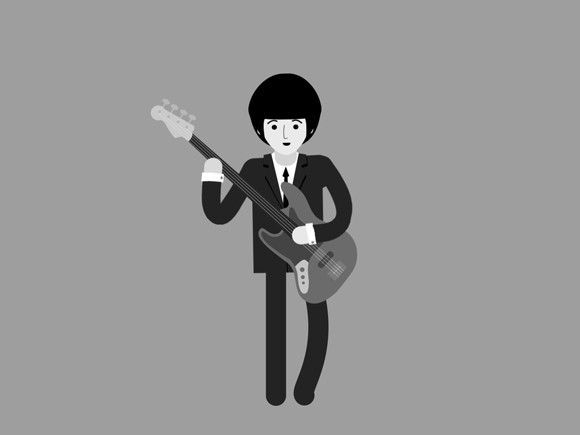 AE character animation: The Beatles - image 4 - student project
