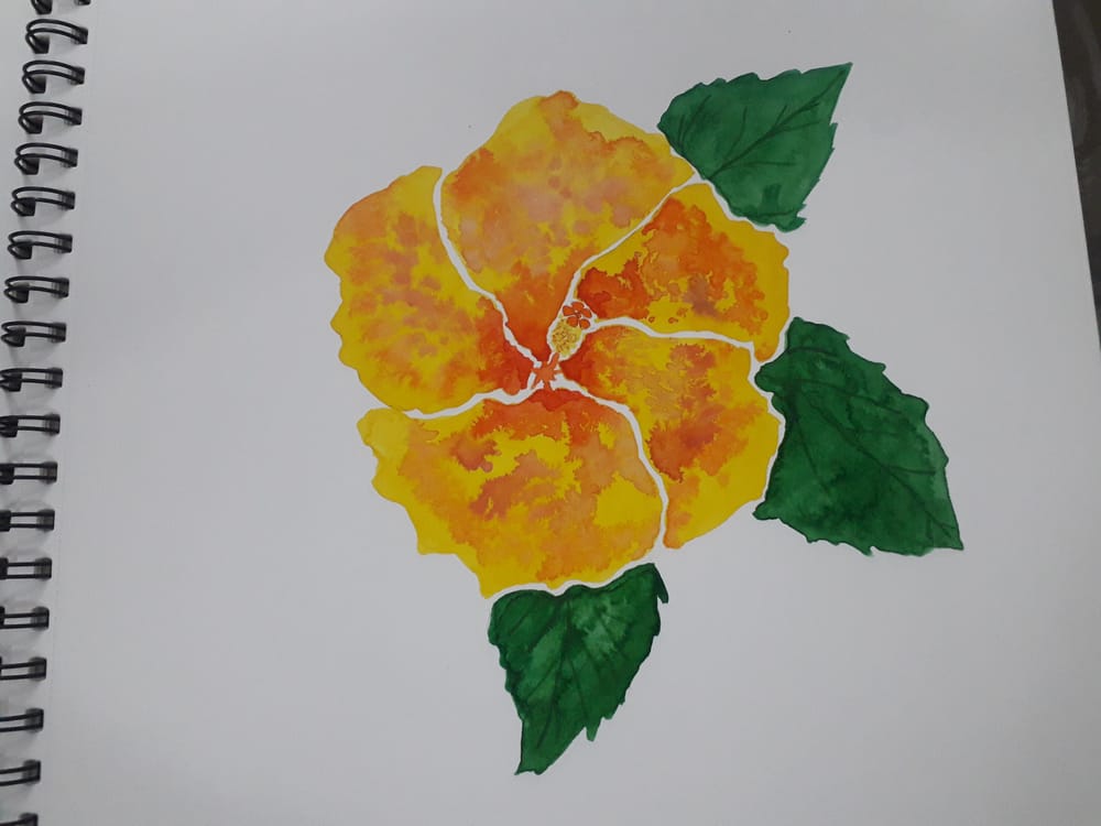 Botanical Watercolors with a Modern Twist - image 4 - student project