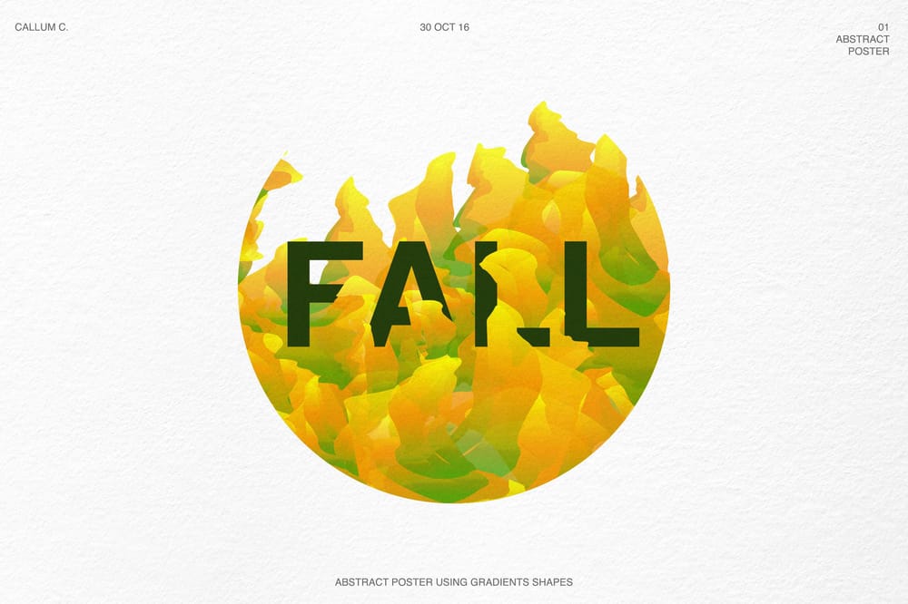 Fall Abstract Poster - image 1 - student project
