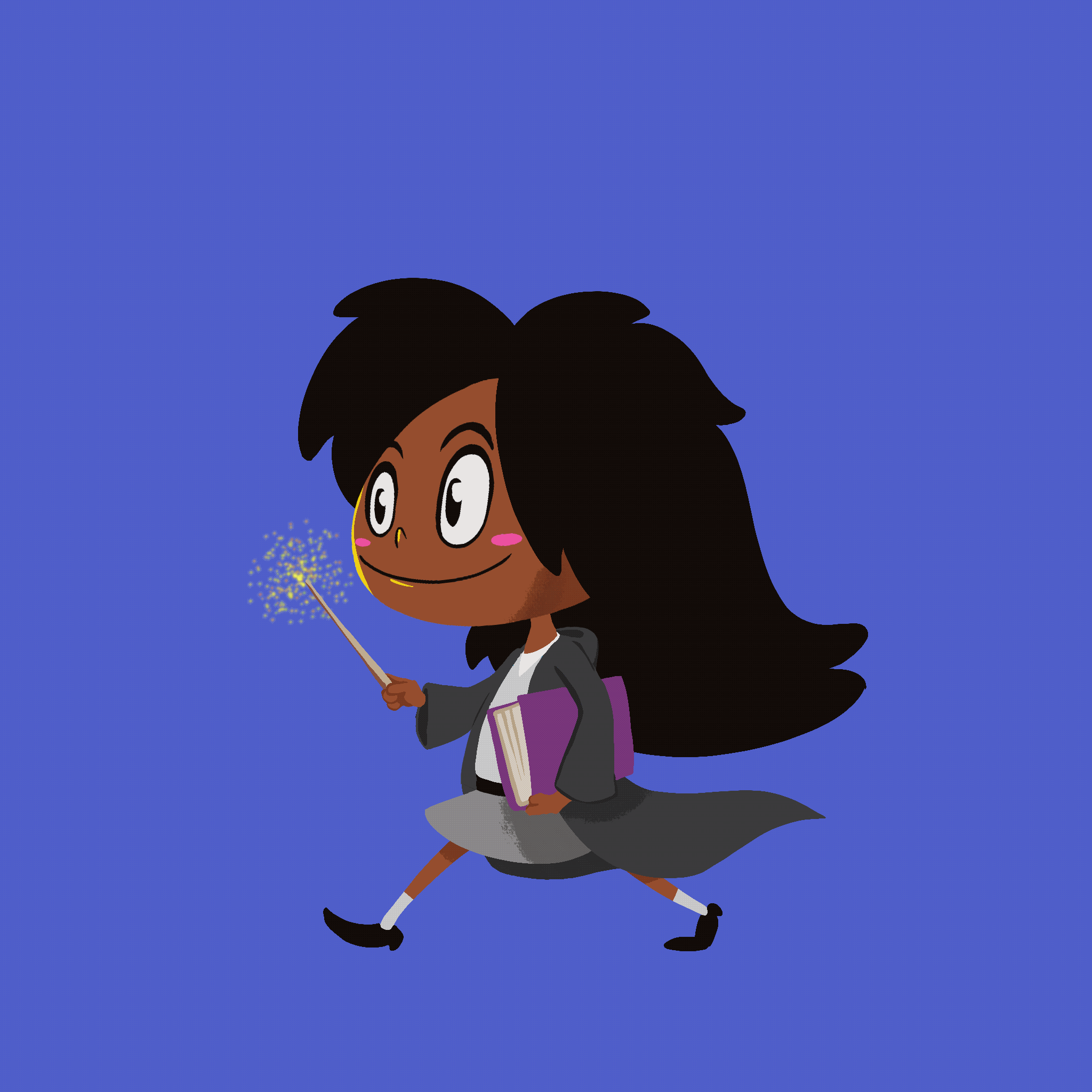 Magical Walk Cycle - image 2 - student project