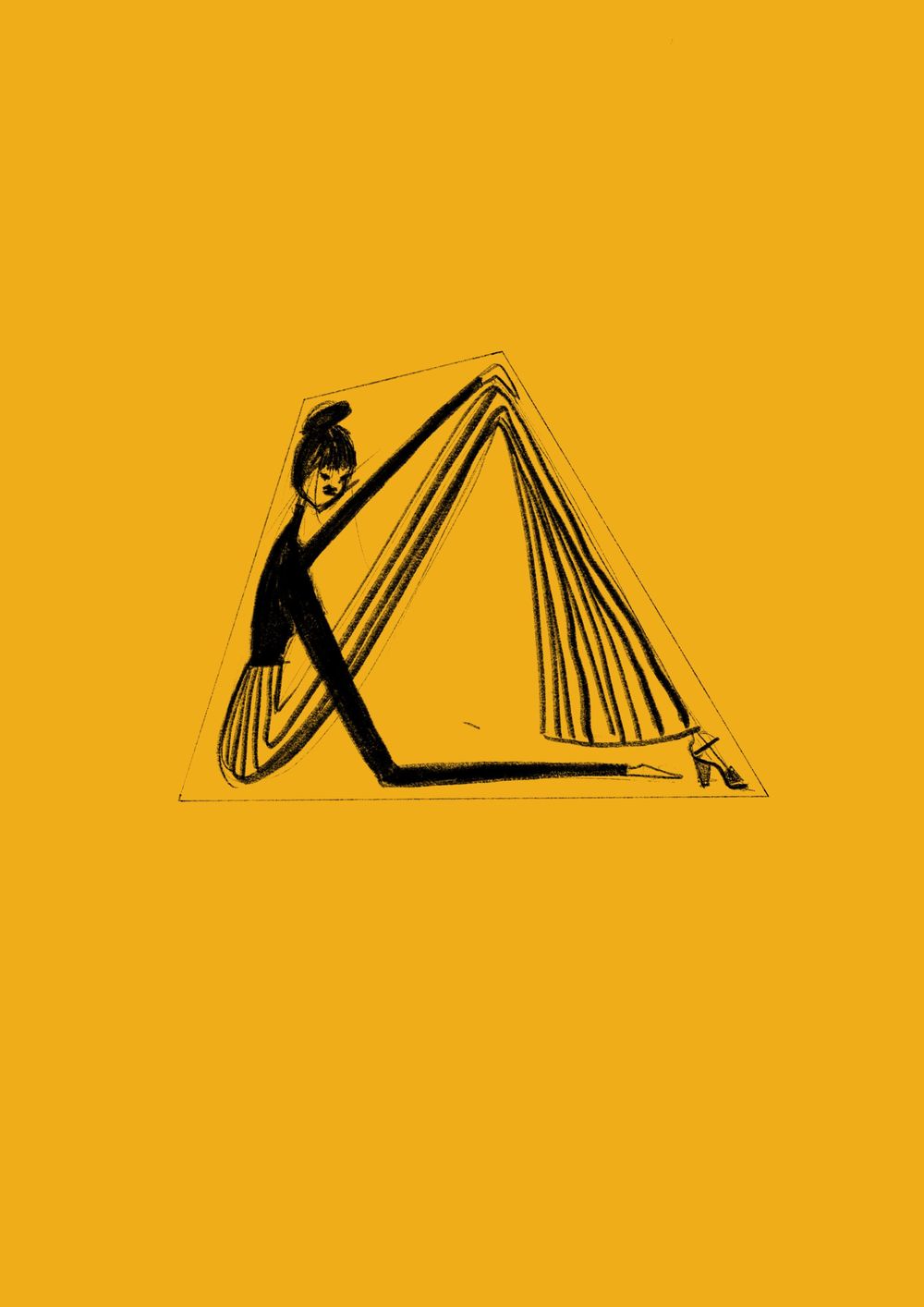 Page of Poses / People in shapes - image 2 - student project