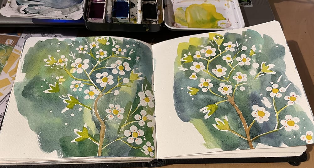 Clare makes: Masking fluid discovery!  Watercolor masking fluid, Watercolor  and ink, Watercolor painting techniques