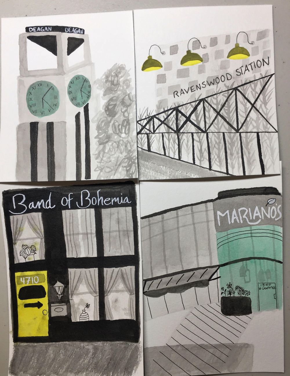 Ravenswood in Ink - image 12 - student project