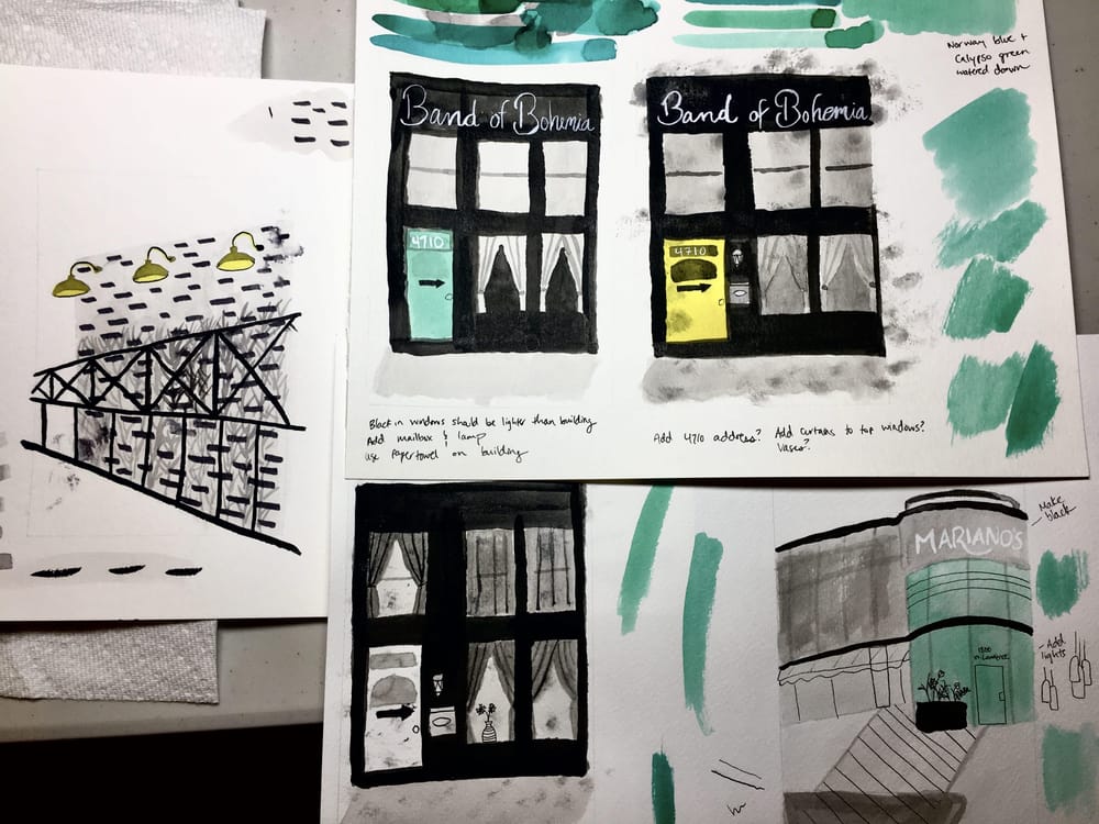Ravenswood in Ink - image 7 - student project