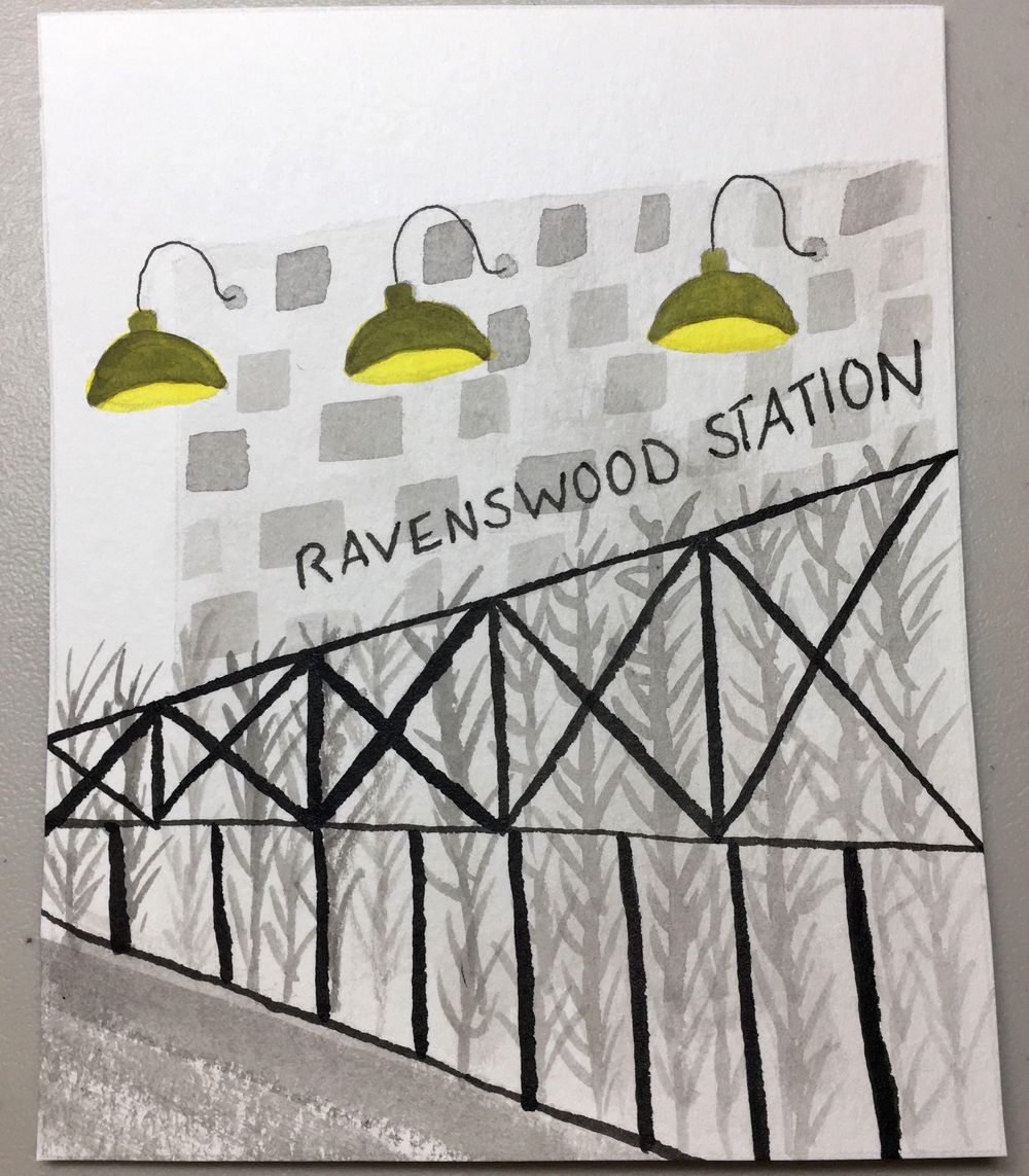 Ravenswood in Ink - image 8 - student project