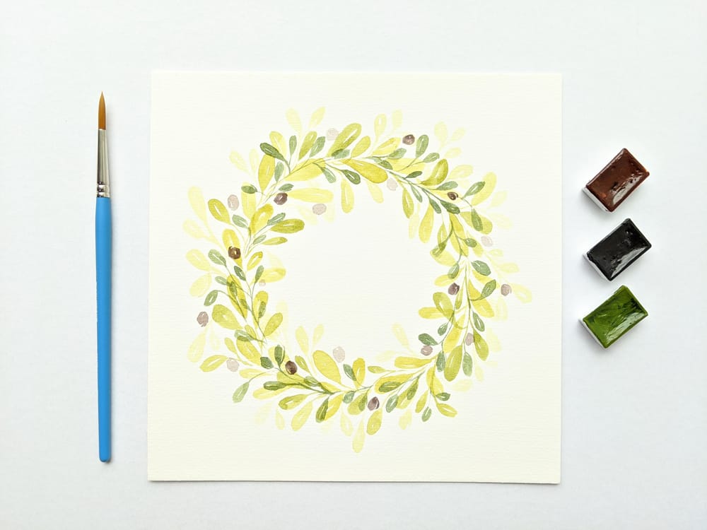 Floral Wreath - image 1 - student project