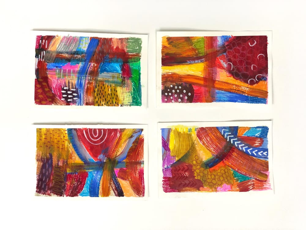 FUN ABSTRACTS | Skillshare Student Project