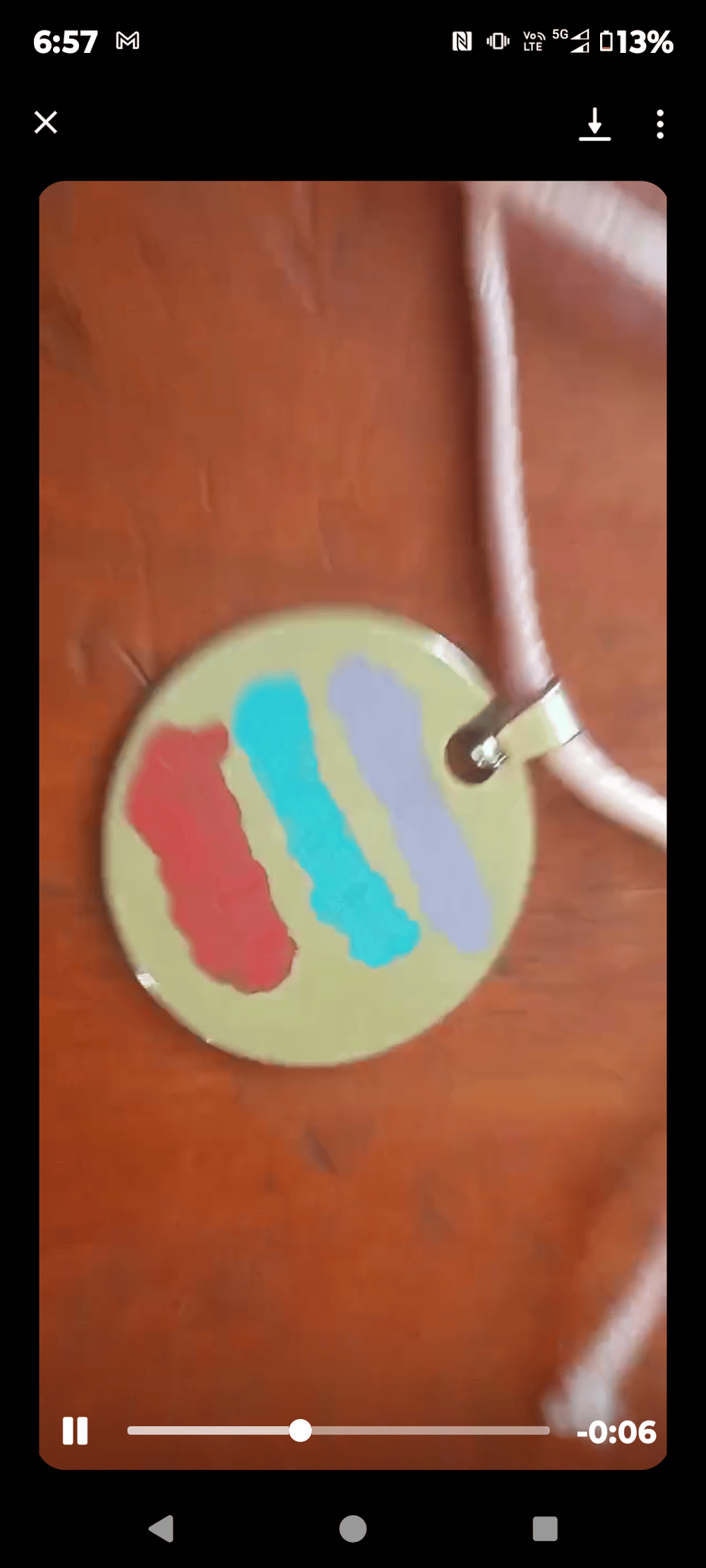 Metal stamping intro pendant - image 2 - student project
