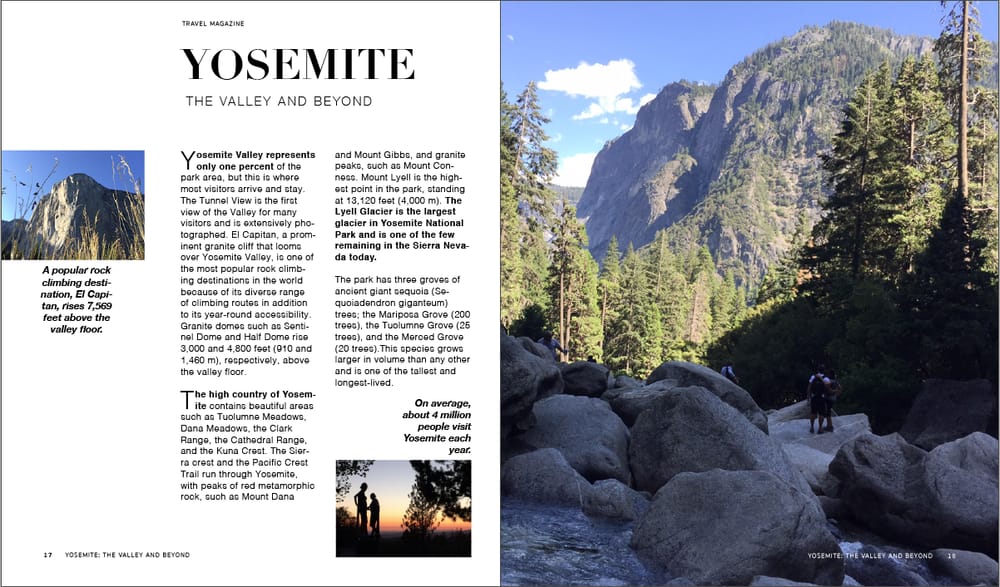YOSEMITE: The Valley and Beyond - image 2 - student project