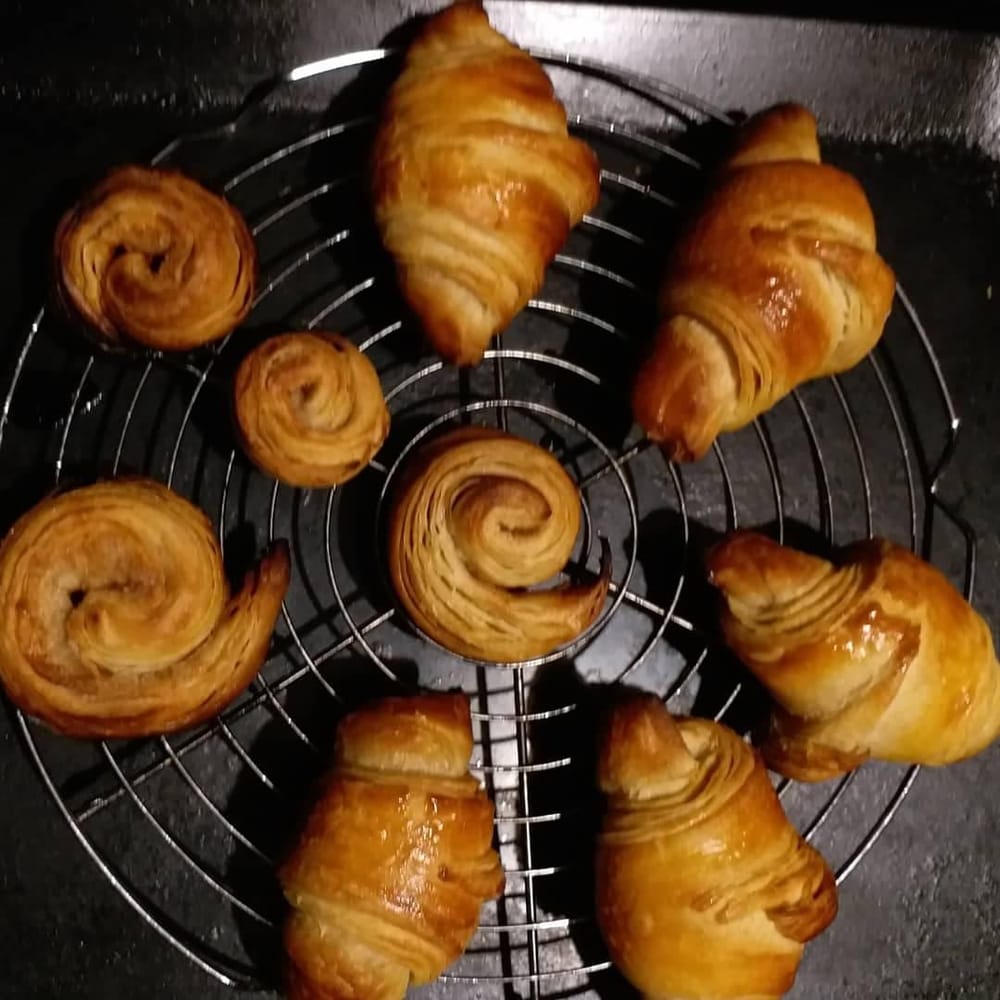 Sourdough croissants - image 1 - student project