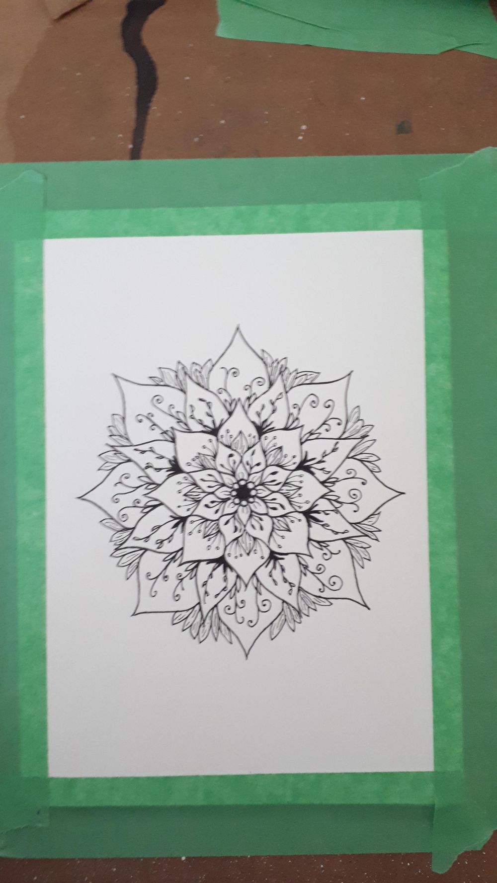 Creating a Mandala - image 3 - student project