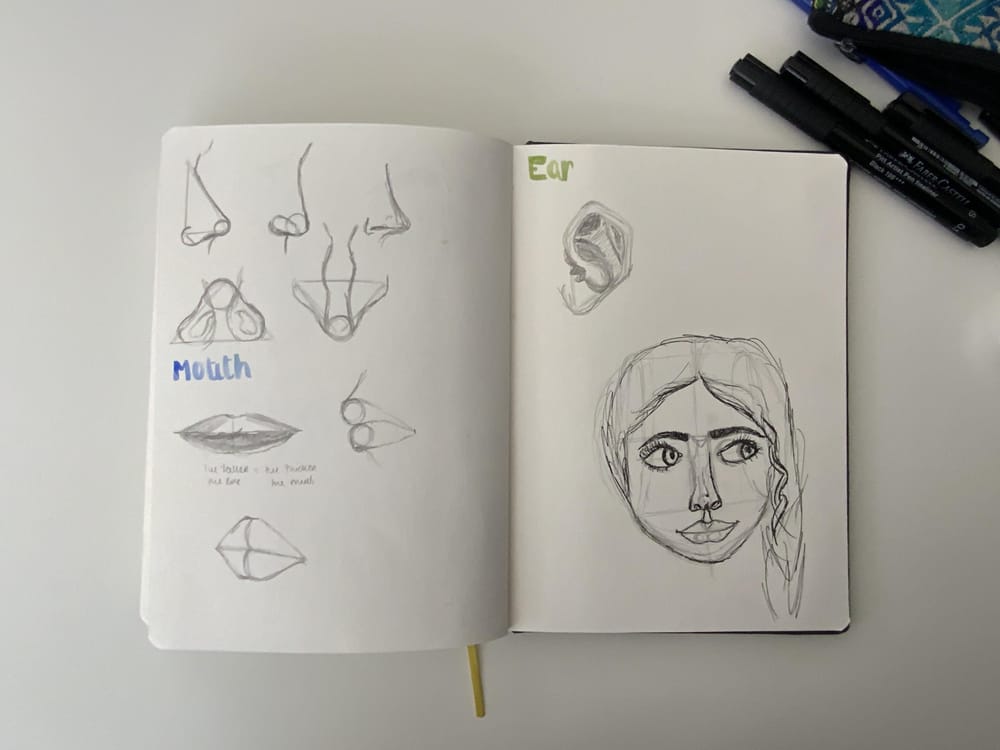 Learning portraits - image 2 - student project