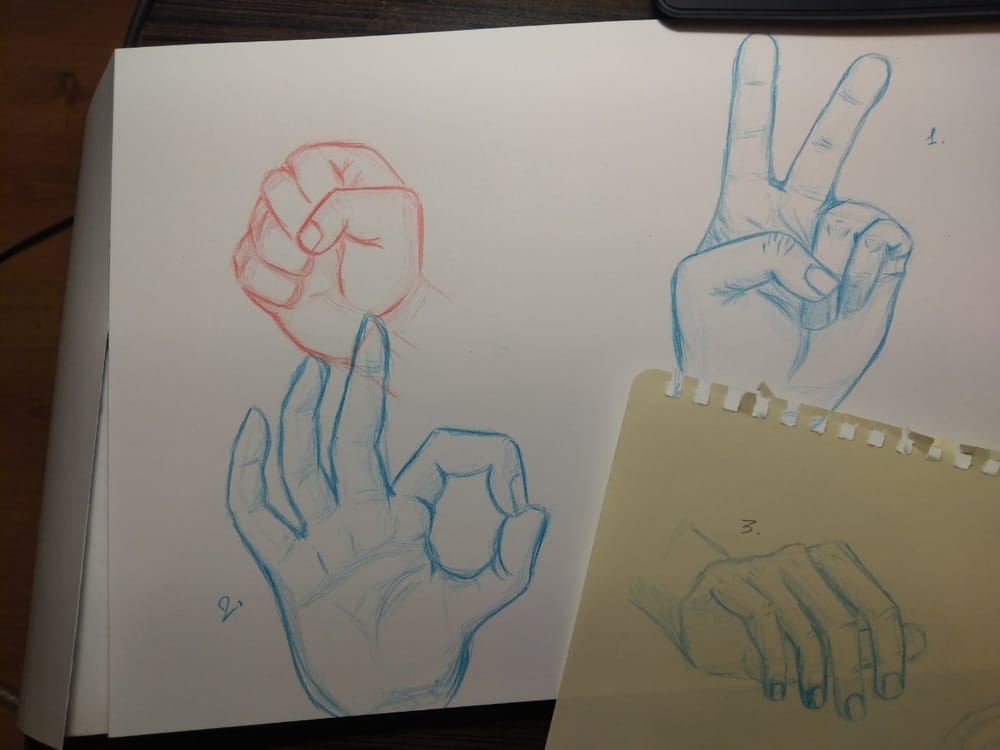 Hands  - image 2 - student project