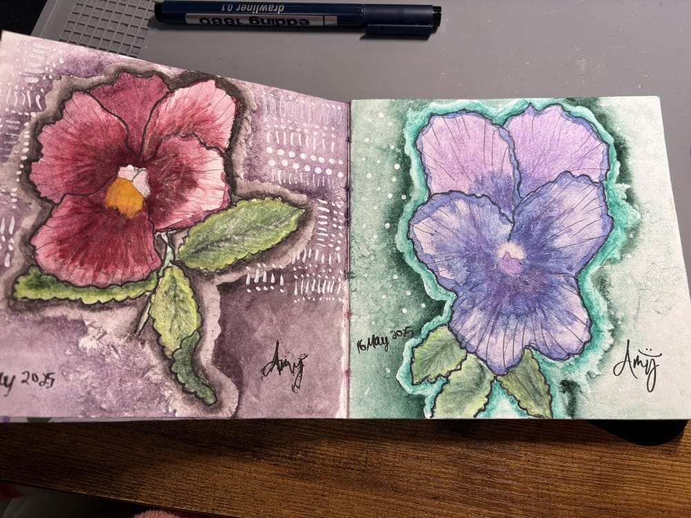 Pansies - image 1 - student project