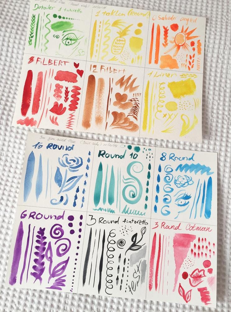 My Brush Study & Samplers - image 1 - student project