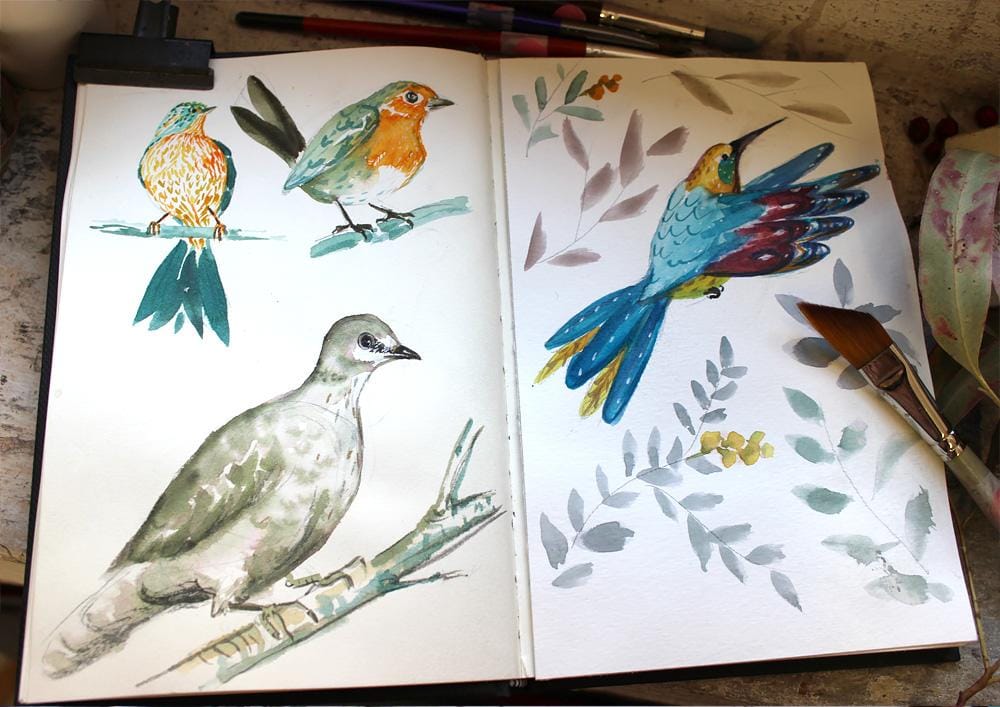 Colourful Birds - image 2 - student project