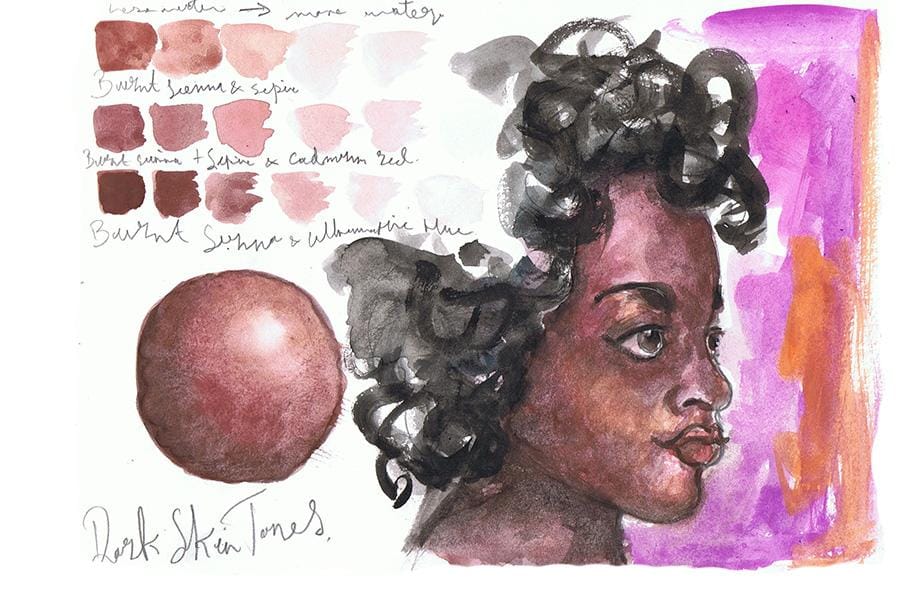 Skin tone Practice - image 1 - student project