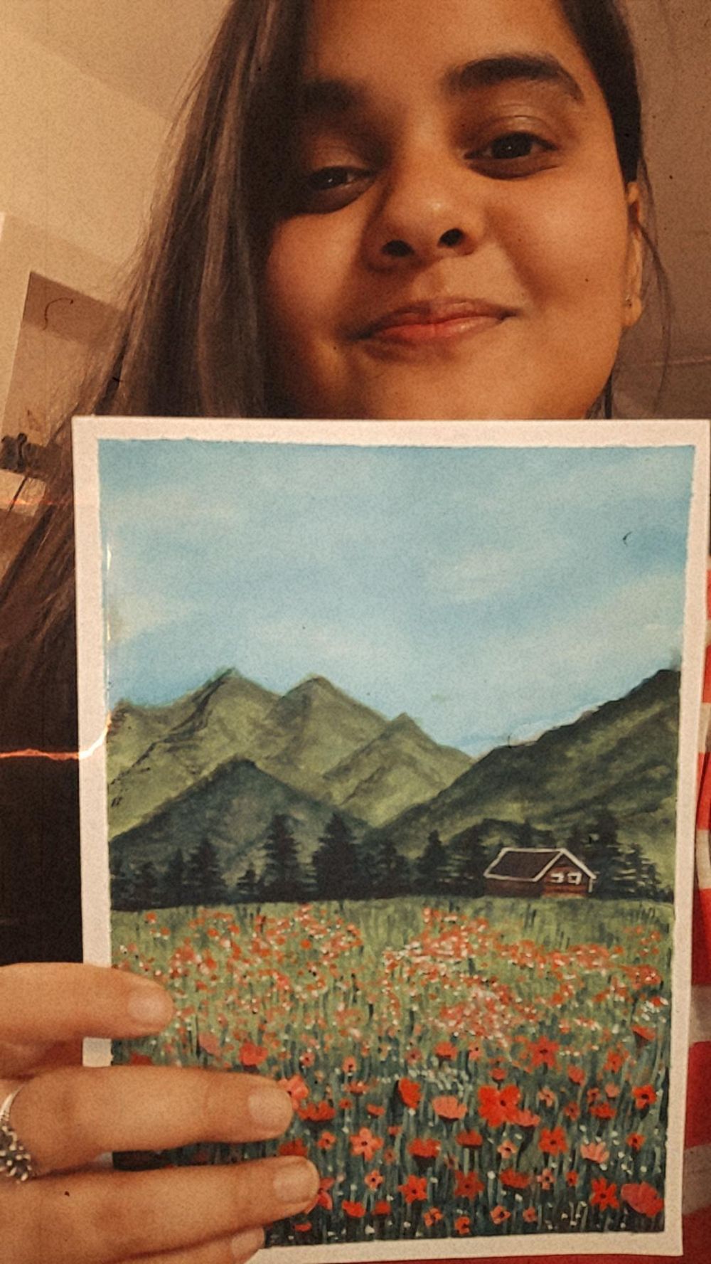 My first watercolor painting - image 2 - student project