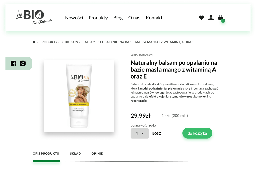 Website redesign - image 2 - student project