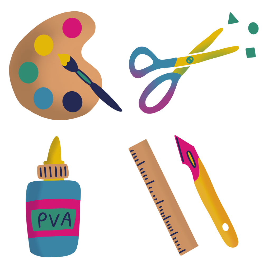 Craft supplies - image 1 - student project