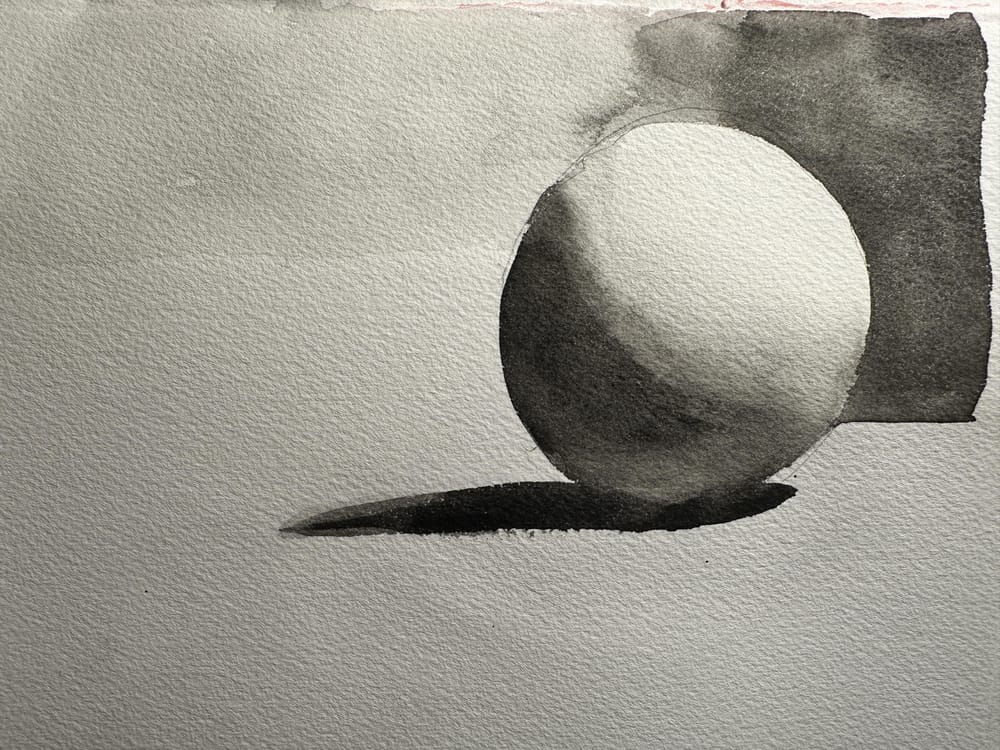 Watercolor painting - image 1 - student project