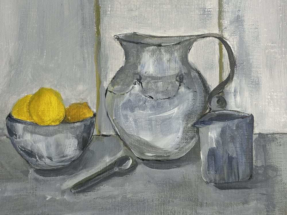 How to paint still life - image 1 - student project
