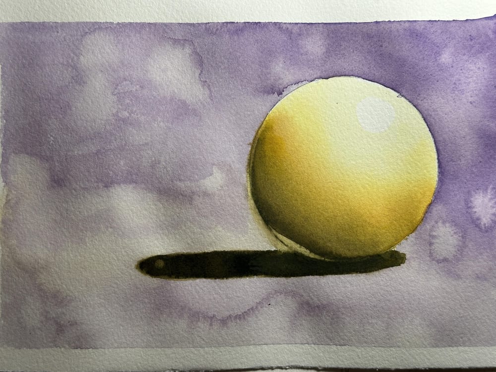Watercolor painting - image 2 - student project