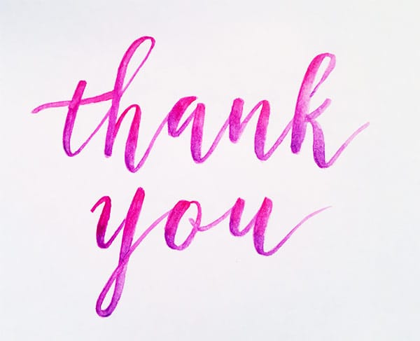 Sample Project: Thank You Card - image 3 - student project