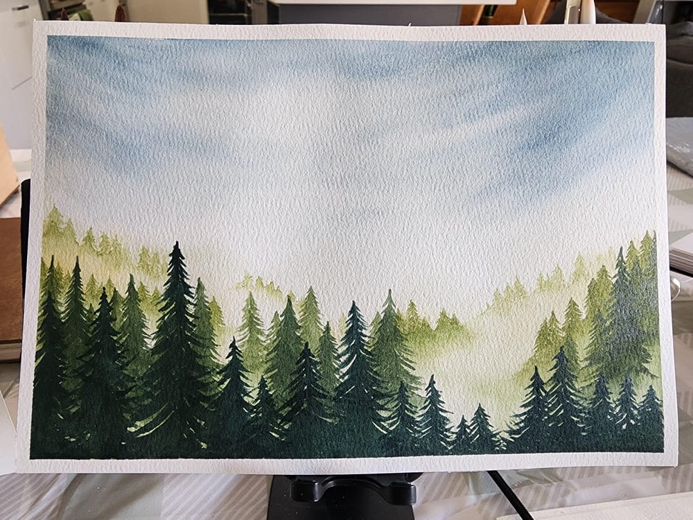 Misty Pines - image 1 - student project