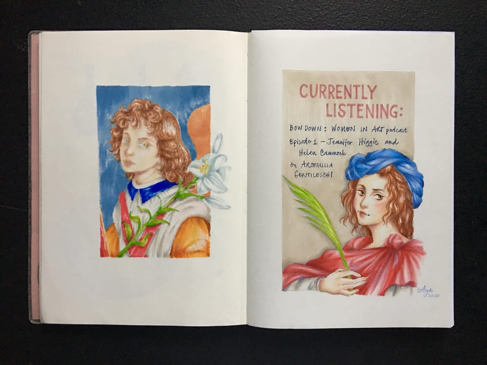Illustrated Journaling: 14 Days of Prompts - image 1 - student project