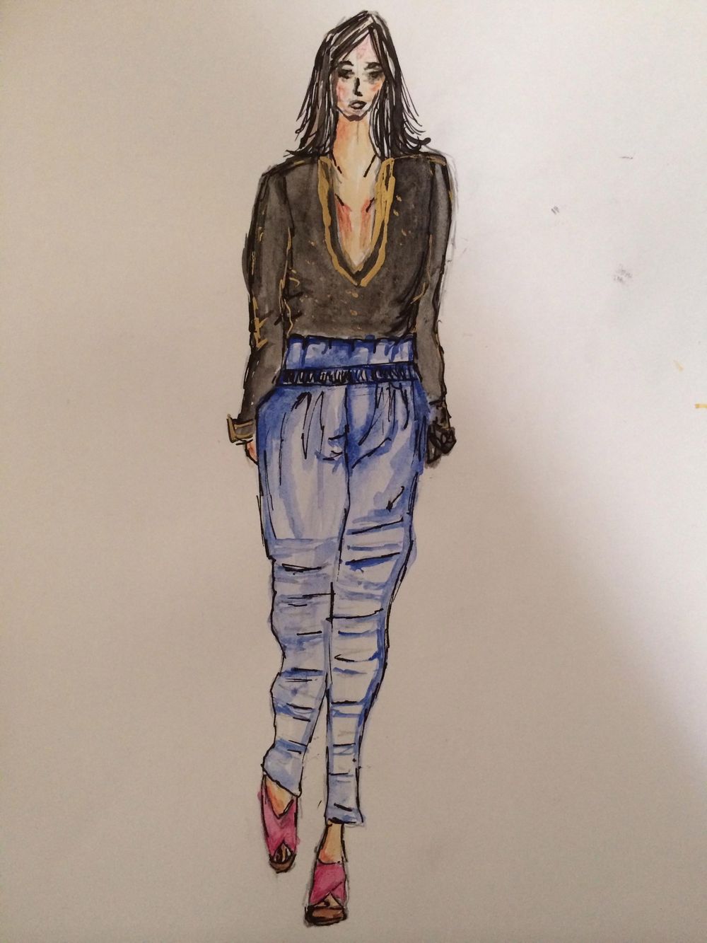 My fashion Illustration - image 2 - student project
