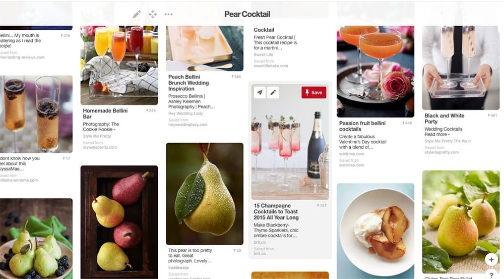 Food Illustration: Pear Bellini - image 1 - student project