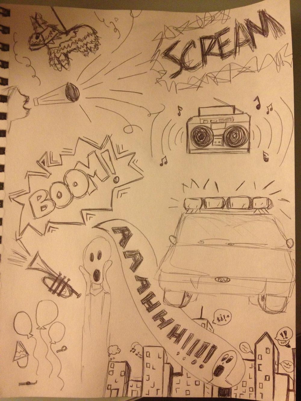 Call me LOUD sketch! - image 1 - student project