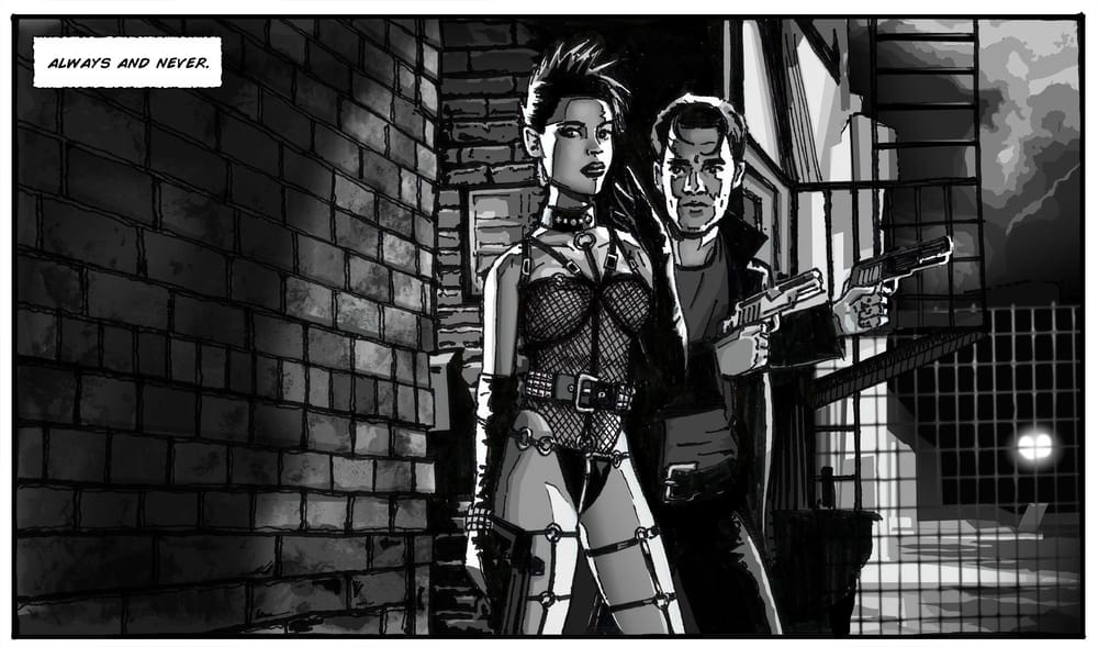 Gail and Dwight - Sin City - image 10 - student project