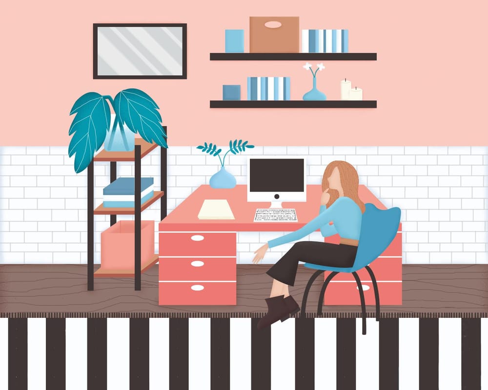 My Workspace Skillshare Student Project