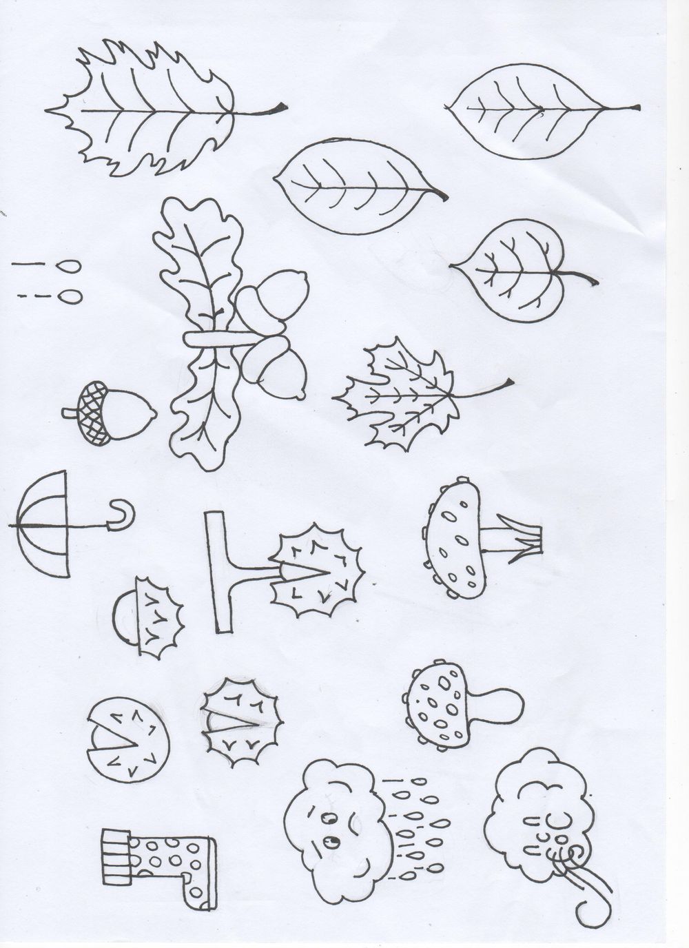 Autumn Pattern - image 1 - student project
