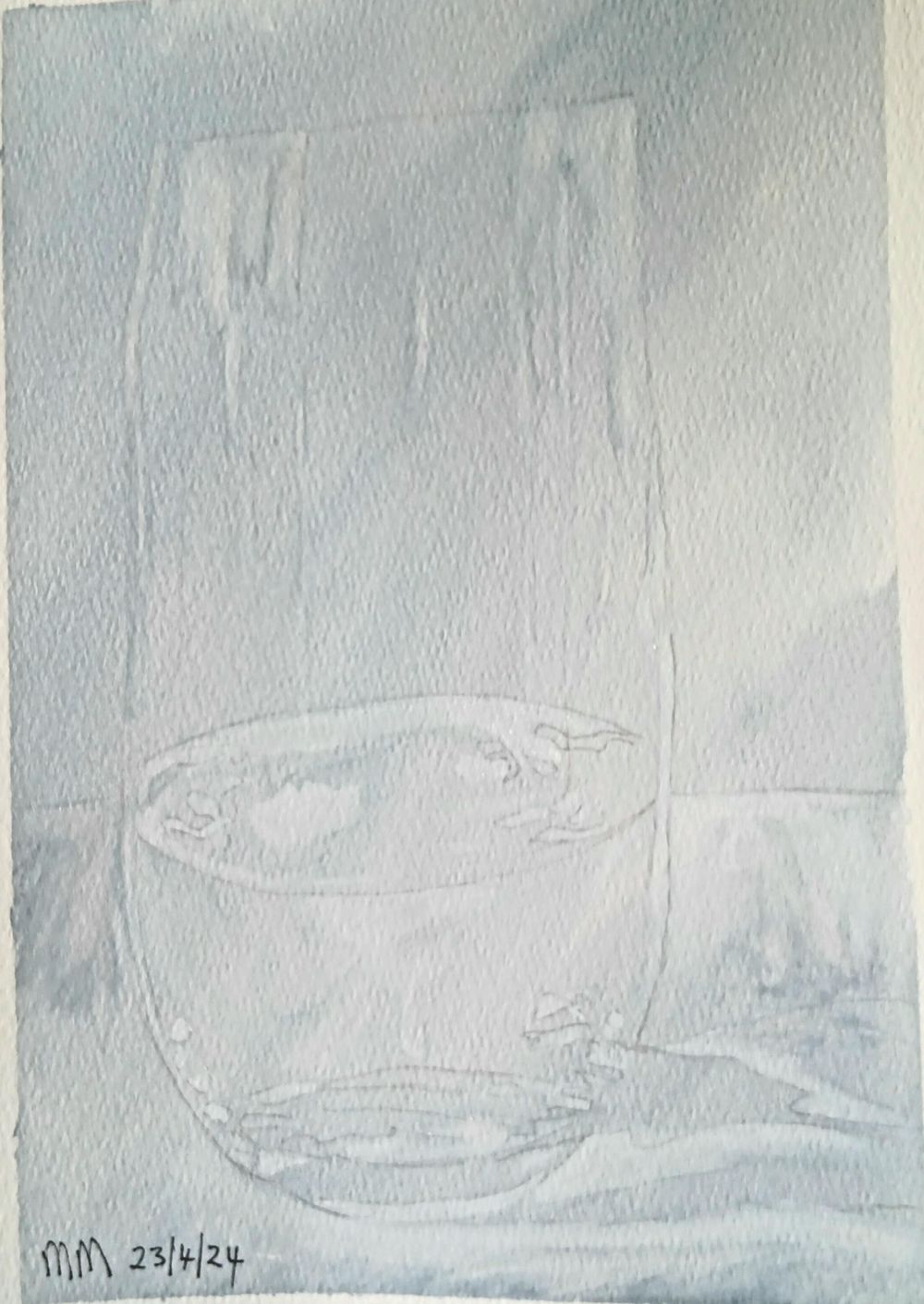 Glass Watercolour paintings - image 3 - student project
