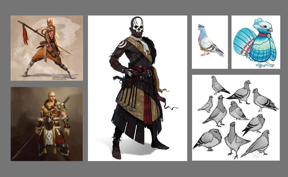 Shaolin Pigeon - image 2 - student project